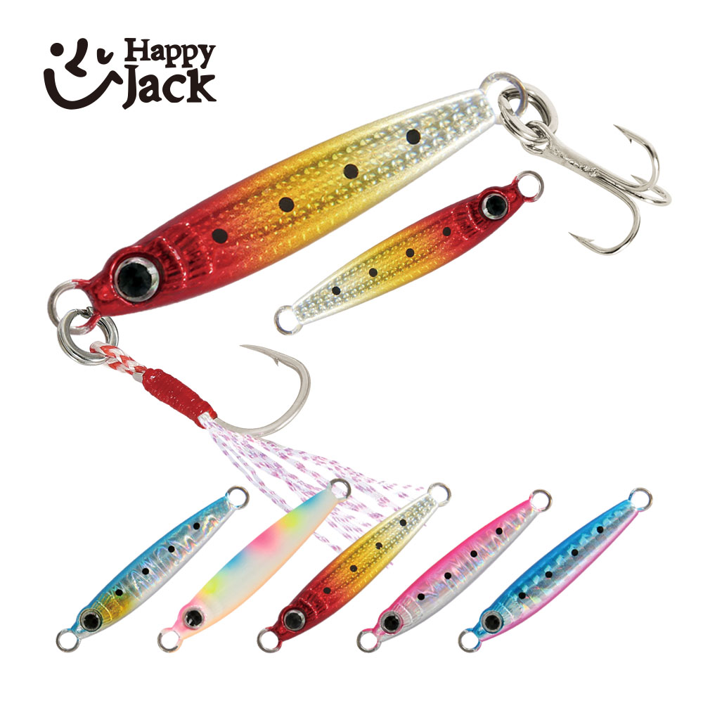 Fishing Lure Spoon - HappyJack Nuove Esche da Pesca Micro