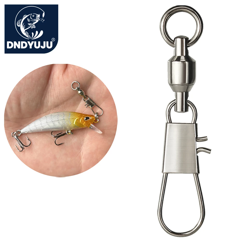 Fishing Lure Accessories - DNDYUJU 50 pezzi Girelle da Pesca