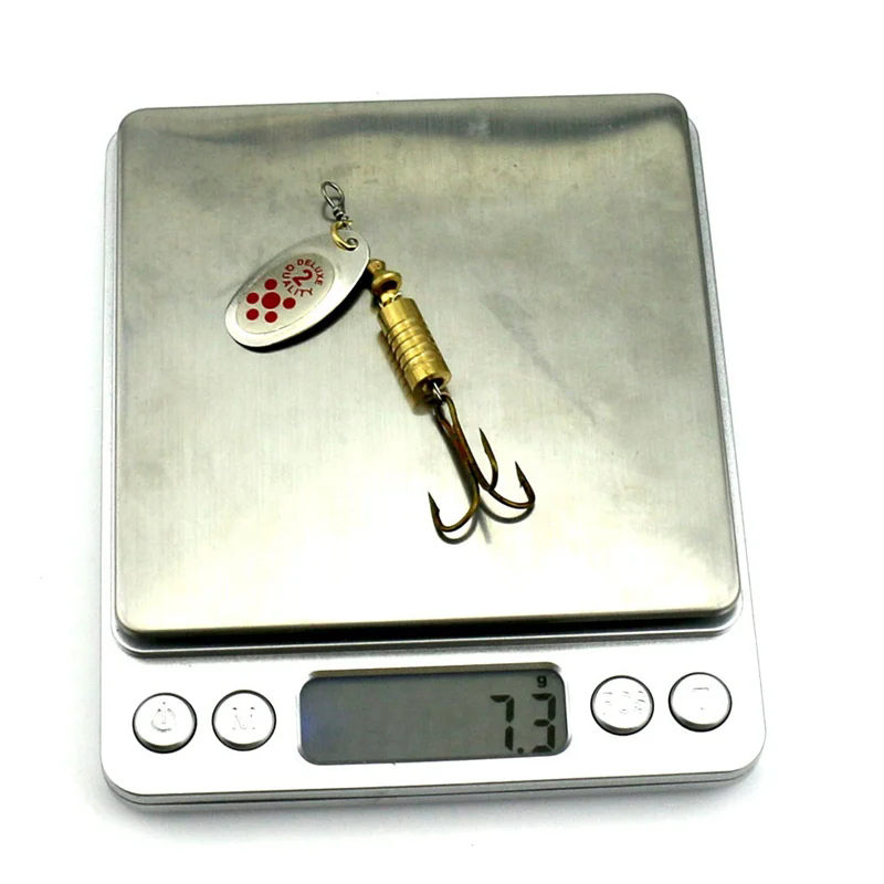 1PCS Placcatura in metallo Spi - Fishing Lure Spoon recensione e prezzo